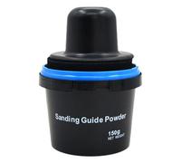 Black Guide Coat Powder Outil portable réutilisable pour guide de peinture sèche automobile, ponçage instantané de poudre et application | Poudre de guide automobile multifonction