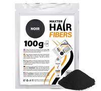 Black Hair Fibre Refill Bag 100 G-Hair Powder For Men And Women To Conceal Baldness-Microfibre Hair Powder For Density And Volume