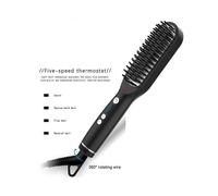 Black hair massage brush scalp comb Straight hair ion int