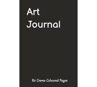 Black Hard Cover Sketch Book: Black Cover Sketchbook with Crème Coloured Pages Perfect for Sketching, Portraits, Realism and More [6x9 Inches 80 Page Hard Cover Sketch Book]