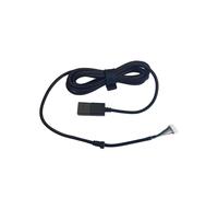 (Black)Headset Cable USB Headphone Wire for Ultimates/Kraken7.1 RGB/KrakenV3 Line