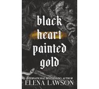 Black Heart Painted Gold