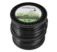 Black High Efficacité Nylon Round String Trimmer Ligne pour la plupart des tondeuses à gazon (50m)