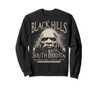 Black Hills Dakota du Sud Bigfoot 1875 Sasquatch Ivoire Art Sweatshirt