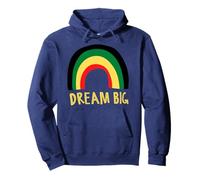 Black History Dream Big Rainbow Black Hommes Femmes Garçons Filles Sweat à Capuche