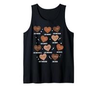 Black History Hearts Dream Like Martin Girls Kids Women Débardeur
