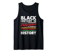 Black History is American Flag USA African American Flag Débardeur