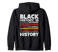 Black History is American Flag USA African American Flag Sweat à Capuche