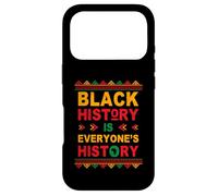 Black History is Everyone's History Black African American Coque pour iPhone 17 Pro