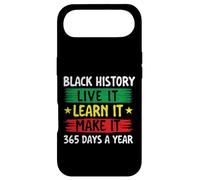 Black History Live It Learn It Make It - Mois de l'histoire des Noirs Coque pour iPhone Air