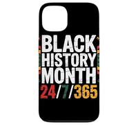 Black History Month 24/7/365 Couleurs Panafricaines Coque pour iPhone 13