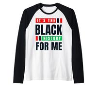 Black History Month Melanin Afro-American Brush Sista Kids Manche Raglan