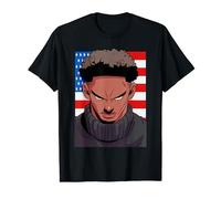 Black History Month Panther Party Drapeau Afro USA T-Shirt