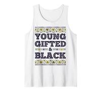 Black History Month Young Gifted & Black African Melanin Débardeur