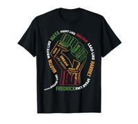 Black History months Malcolm Harriet Martin Maya & Frederick T-Shirt