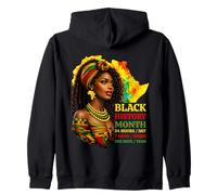 Black History Pride Everyday Afro Woman African Heritage Sweat à Capuche