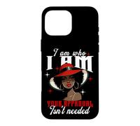 Black History Pride, Forte autonomie confiante, Fierté, Femme Coque pour iPhone 16 Pro Max