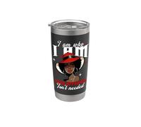 Black History Pride, Forte autonomie confiante, Fierté, Femme Gobelet isotherme en acier inoxydable double paroi