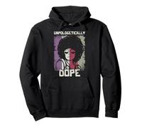 Black History Pride sans réserve African Melanin Vintage Sweat à Capuche