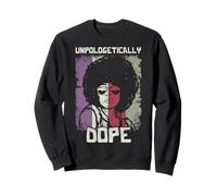 Black History Pride sans réserve African Melanin Vintage Sweatshirt