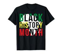 Black History Shirt Black History Month African Colors Gift T-Shirt Graphique avec Valeur