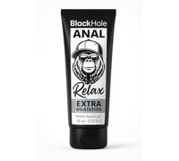 Black Hole Lubrifiant Anal Relaxant Anesthésiant 70ml - Gel Eau Ultra Glissant Dilatation sans Douleur | Idéal Fisting & Gros Toys | Compatible Préservatifs | Fabriqué en Europe