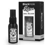 Black Hole - Lubrifiant Anal Relaxant Spray 30 ml - Effet Détente, Extra Glissant, À Base d’Eau, Compatible Préservatifs & Jouets Intimes - Format Voyage Discret