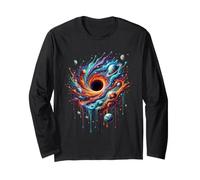 Black Hole Physics Color Burst Space Lovers Astrophysicist Manche Longue