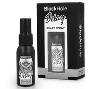 BLACK HOLE Spray Retardant Homme 30 ml | Prolonge l'Érection & Retarde l'Éjaculation Naturellement | Sans Anesthésie, Sans Odeur | Compatible Préservatifs & Sextoys | Format Discret