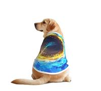 Black Hole T-shirt confortable pour chien - Vêtements pour chiens de grande et moyenne taille - Parfait pour un usage quotidien
