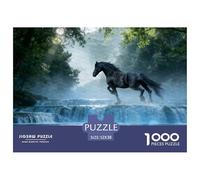 Black Horse Courir Carton Durable Jeu Interactif Amusant, Parfait pour Améliorer Les Capacités De Réflexion Et La Concentration 52x38cm/1000pcs