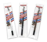 Black Ice Lot de 3 crayons de barbier en spray (rouge, blanc, noir)