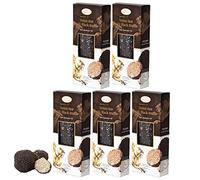 Black Imperial Rice Riz Venere noir avec truffe noire Tuber Aestivum Vitt, riche en antioxydants, fibres, vitamine E, contrôle du poids sain, Vacuum Packaged (5 x 250gr)