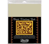 Black Ink Bloc d'impression PK 25 non blanchi Mûre 9 x 12