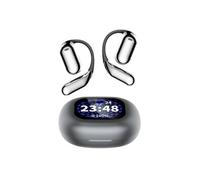 (Black)Intelligent Touch Screen Open Bluetooth Earphones, Wireless Open Ear Bluetooth