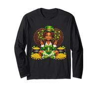 Black Irish Afro Black Girl African American St Patricks Day Manche Longue