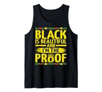 Black is Beautiful and I'm The Proof Black History Month Débardeur