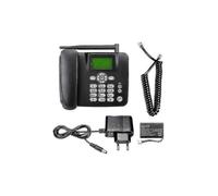 (Black) KINCJON Fixed Wireless Phone 4g Desktop Telephone Support Gsm 850/900/1800/1900mhz Sim Card Cordless