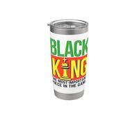 Black King, la pièce la plus importante du jeu Dad Father Gobelet isotherme en acier inoxydable double paroi