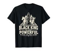 Black King, la pièce la Plus puissante du Jeu Men Boy T-Shirt