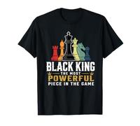 Black King, la pièce la Plus puissante du Jeu Men Boy T-Shirt