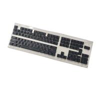 Black Knights Lot de 115 touches PBT inspirées des chevaliers noirs pour plus de confort et d'injections à double shot pour la plupart des claviers
