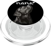 Black Lab Mom Black Labrador Mama The Lab Mother Retriever PopSockets PopGrip pour MagSafe