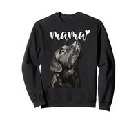 Black Lab Mom Black Labrador Mama The Lab Mother Retriever Sweatshirt