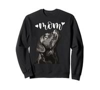 Black Lab Mom Labrador Mama The Lab Mother Retriever Girl Sweatshirt