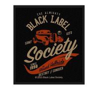 Black Label Society Woven Patch The Blessed Hellride Nouveau Officiel Noir