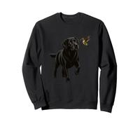 Black Labrador Colibri Amoureux des Chiens Sweatshirt