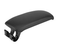 Black Leather Center Console Armrest Lid Cover, Cloth Center Console Armrest for 8P 2003 to 2013 8P0864245P (cuir)