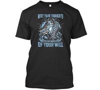Black Legiion T Space Wolves Beat Your Thoughts to The T-Shirt