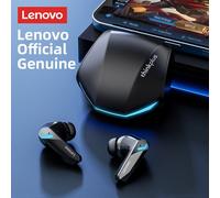Black Lenovo-Écouteurs intra-auriculaires sans fil GM2 Pro Bluetooth 5.3, casque de sport, casque de jeu, faible latence, mode touristes, écouteurs de musique, nouveau ""Nipseyteko